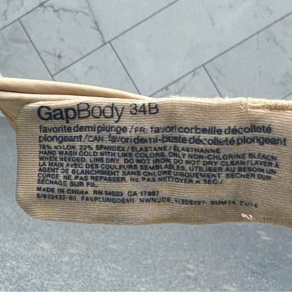 GabyBody Padded Bra - Size 34B - Picture 3 of 5